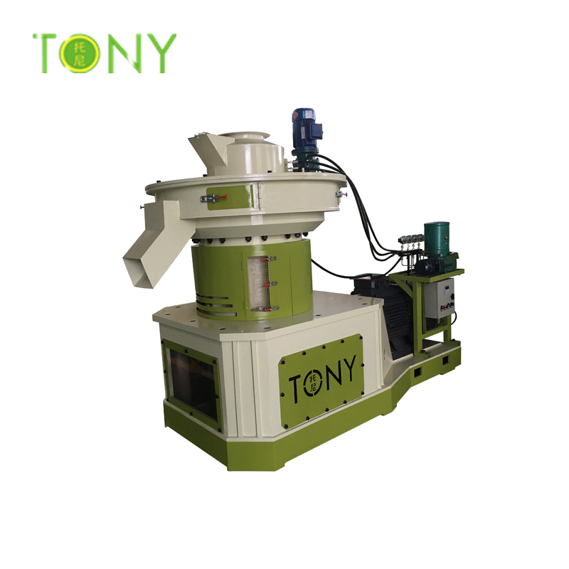 TONY TYJ560 faz máquina de pellet de serragem de biomassa de 8 mm